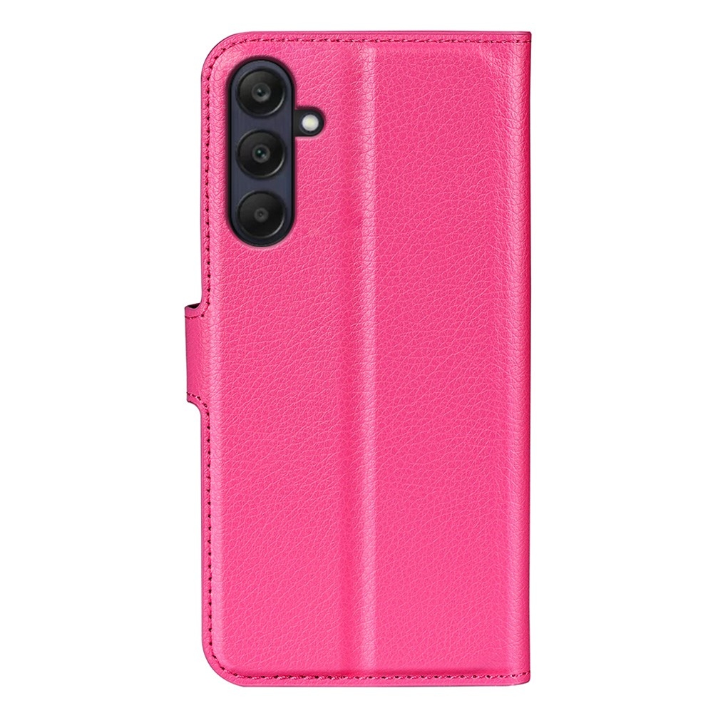 Litchi knížkové pouzdro na Samsung Galaxy A26 5G - rose