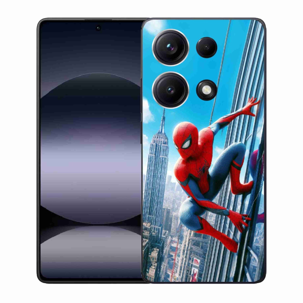 Gelový kryt mmCase na Xiaomi Redmi Note 14S - spiderman