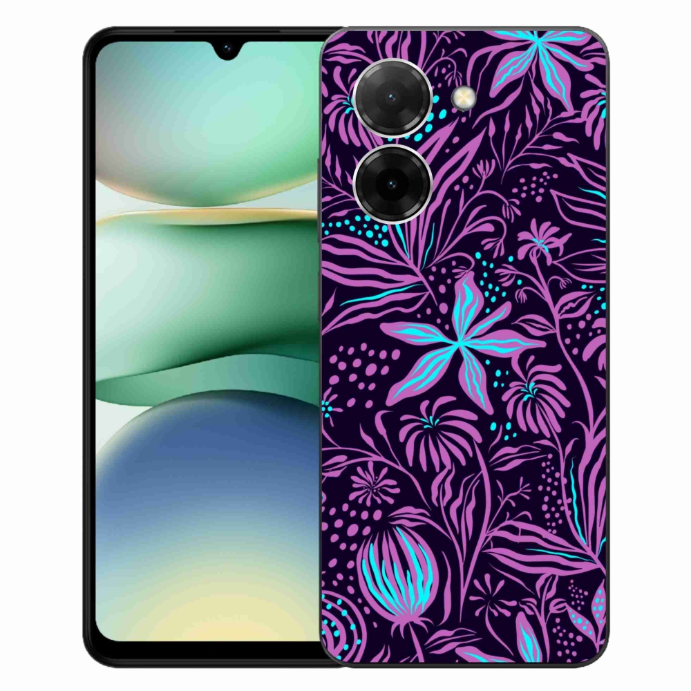 Gelový kryt mmCase na Xiaomi Redmi A5 (173.45x79.35x8.45mm) - květiny 2