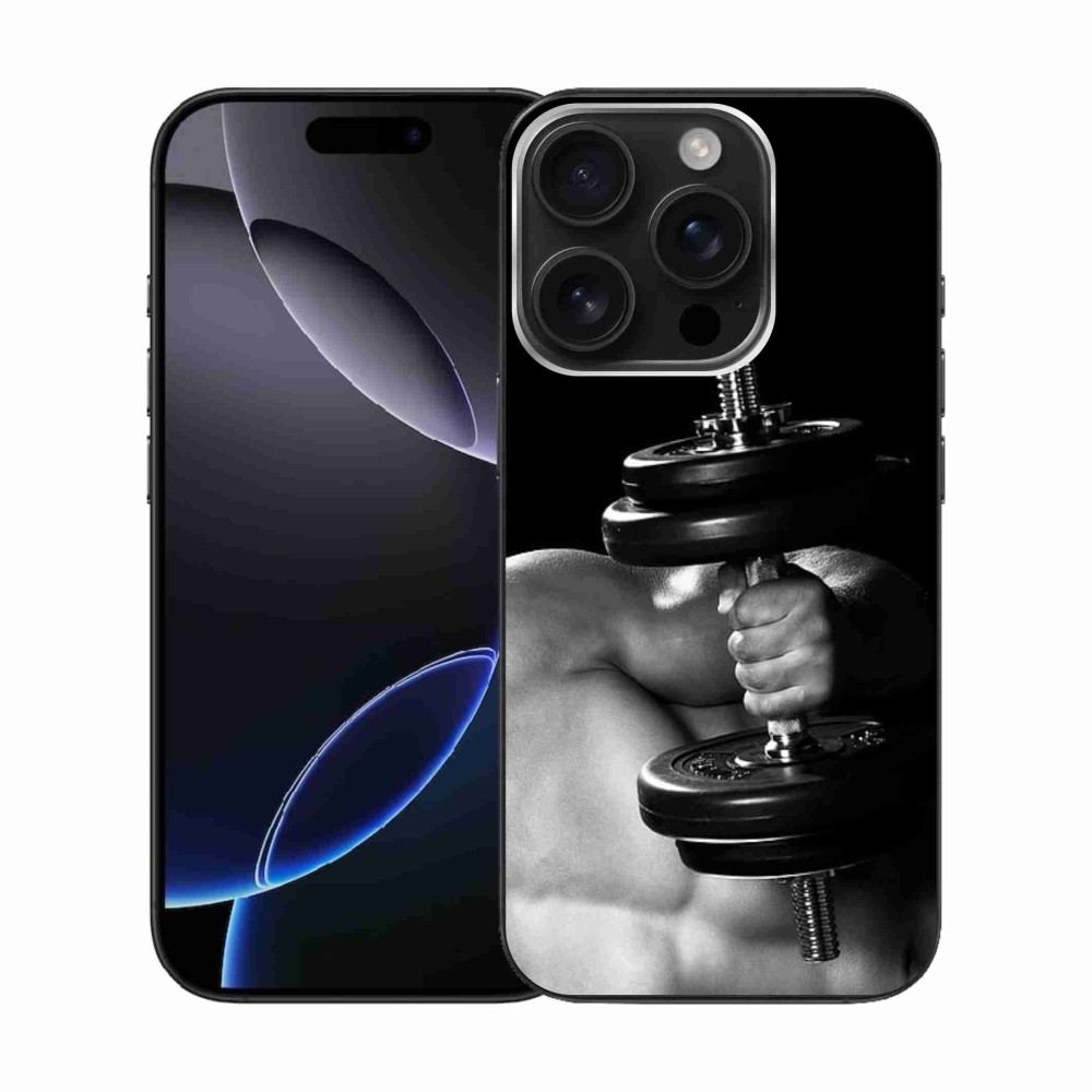 Gelový kryt mmCase na iPhone 16 Pro - posilování 2