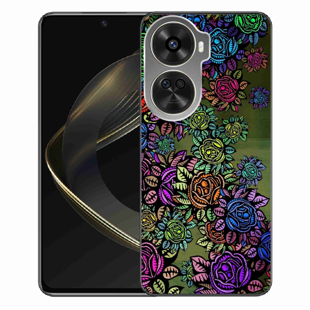 Gelový kryt mmCase na Huawei Nova 12 SE - květiny 6