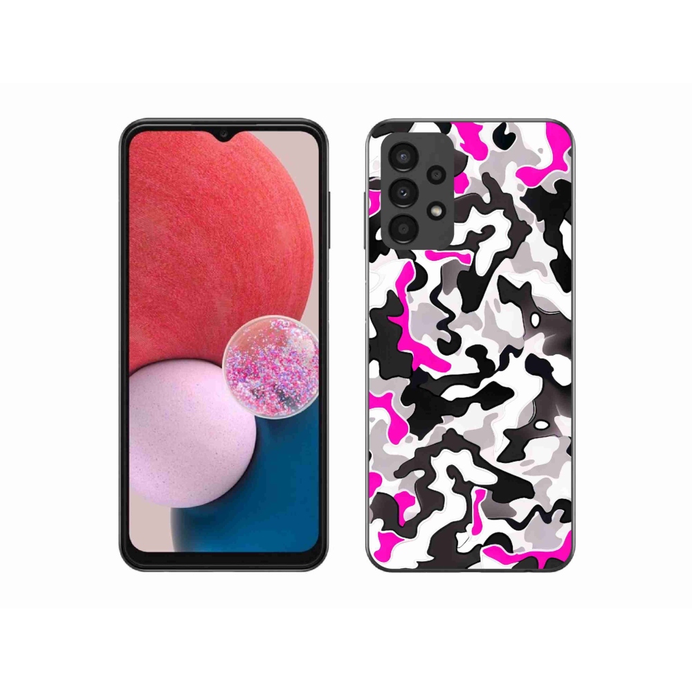 Gelový kryt mmCase na Samsung Galaxy A13 4G - maskáčový vzor 5