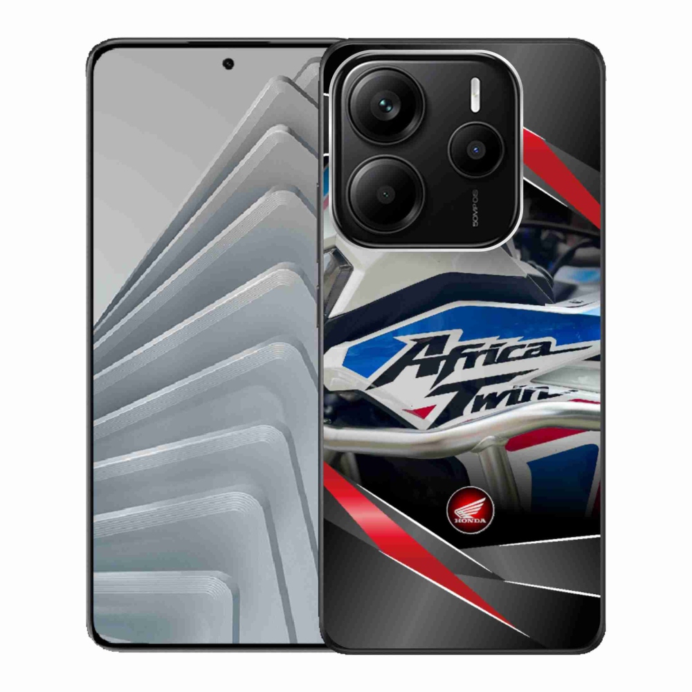 Gelový kryt mmCase na Xiaomi Redmi Note 14 5G - motorka honda