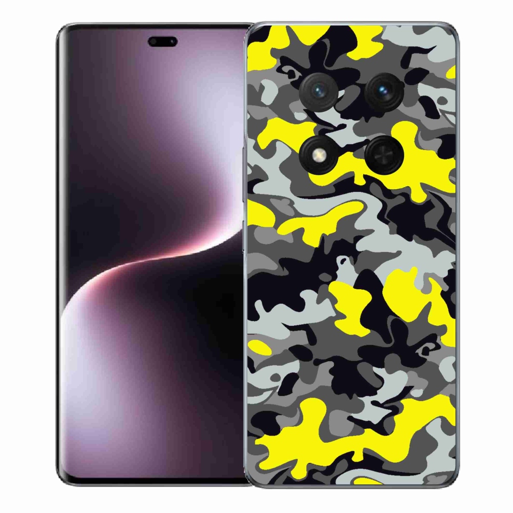 Gelový kryt mmCase na Honor Magic 7 Lite 5G - maskáčový vzor 6