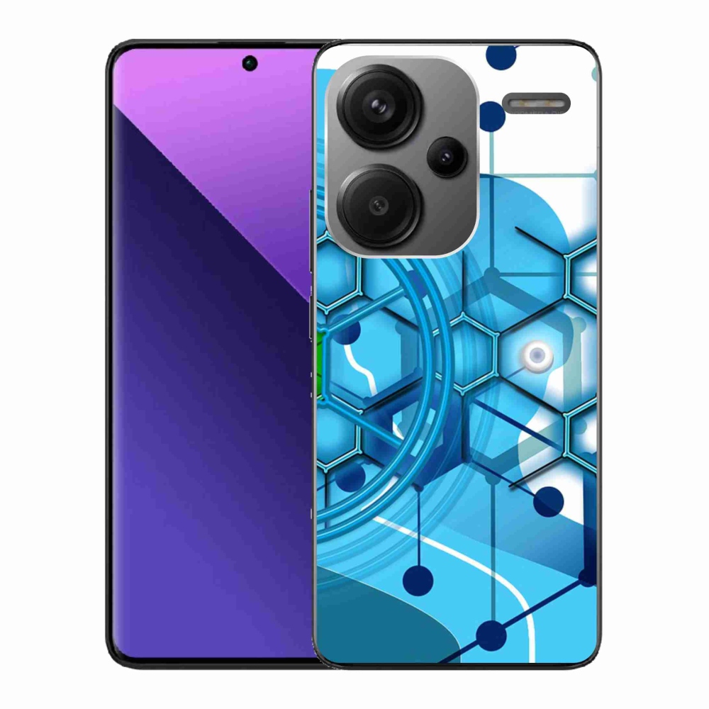 Gelový kryt mmCase na Xiaomi Redmi Note 13 Pro+ 5G - abstraktní vzor 2