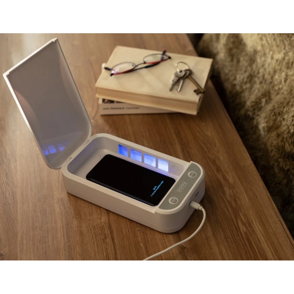 UV sterilizační box na mobily a drobné předměty