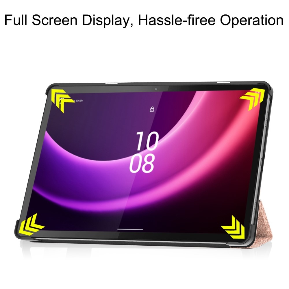 Case chytré zavírací pouzdro na Lenovo Tab P11 (2. Gen) - růžovozlaté