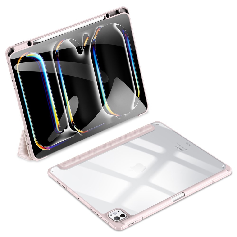 DUX chytré zavírací pouzdro na iPad Pro 13 (2024) - růžové