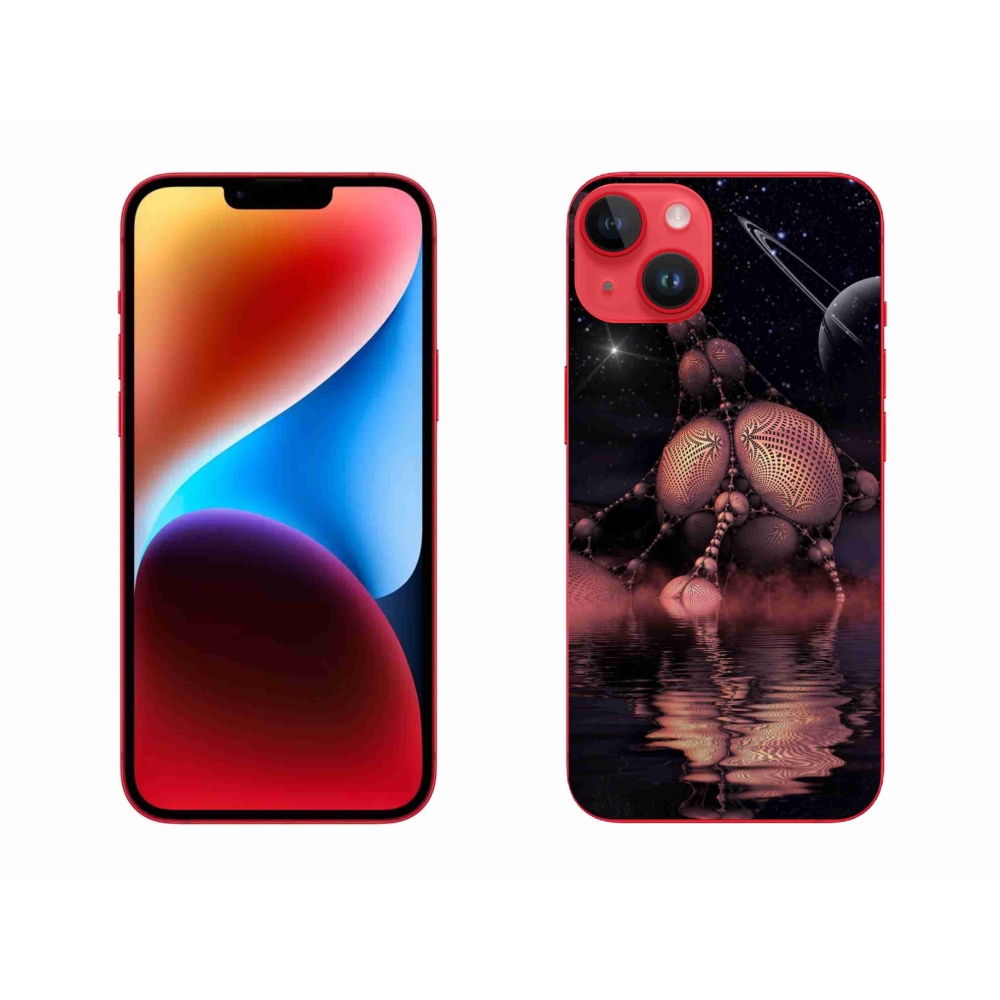 Gelový kryt mmCase na iPhone 14 Plus - abstraktní motiv 19