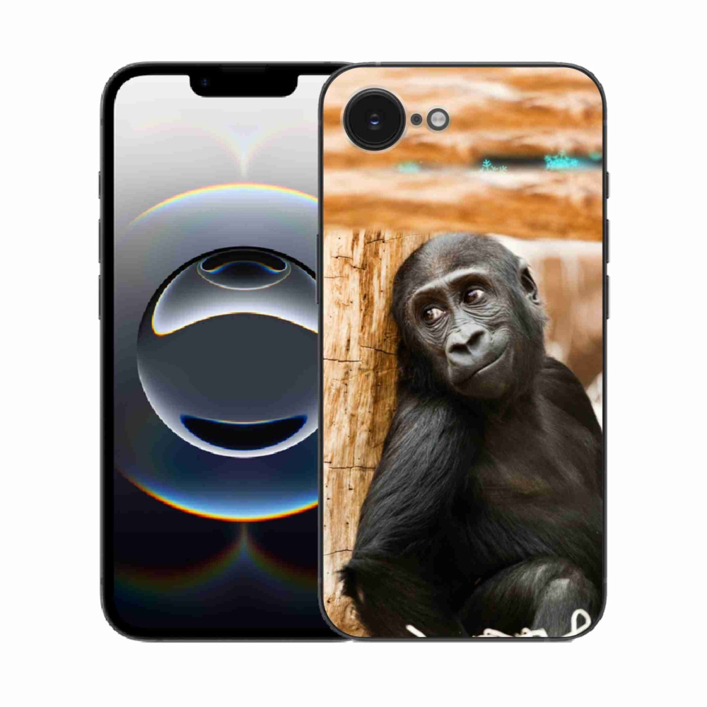 Gelový kryt mmCase na iPhone 16e - gorila