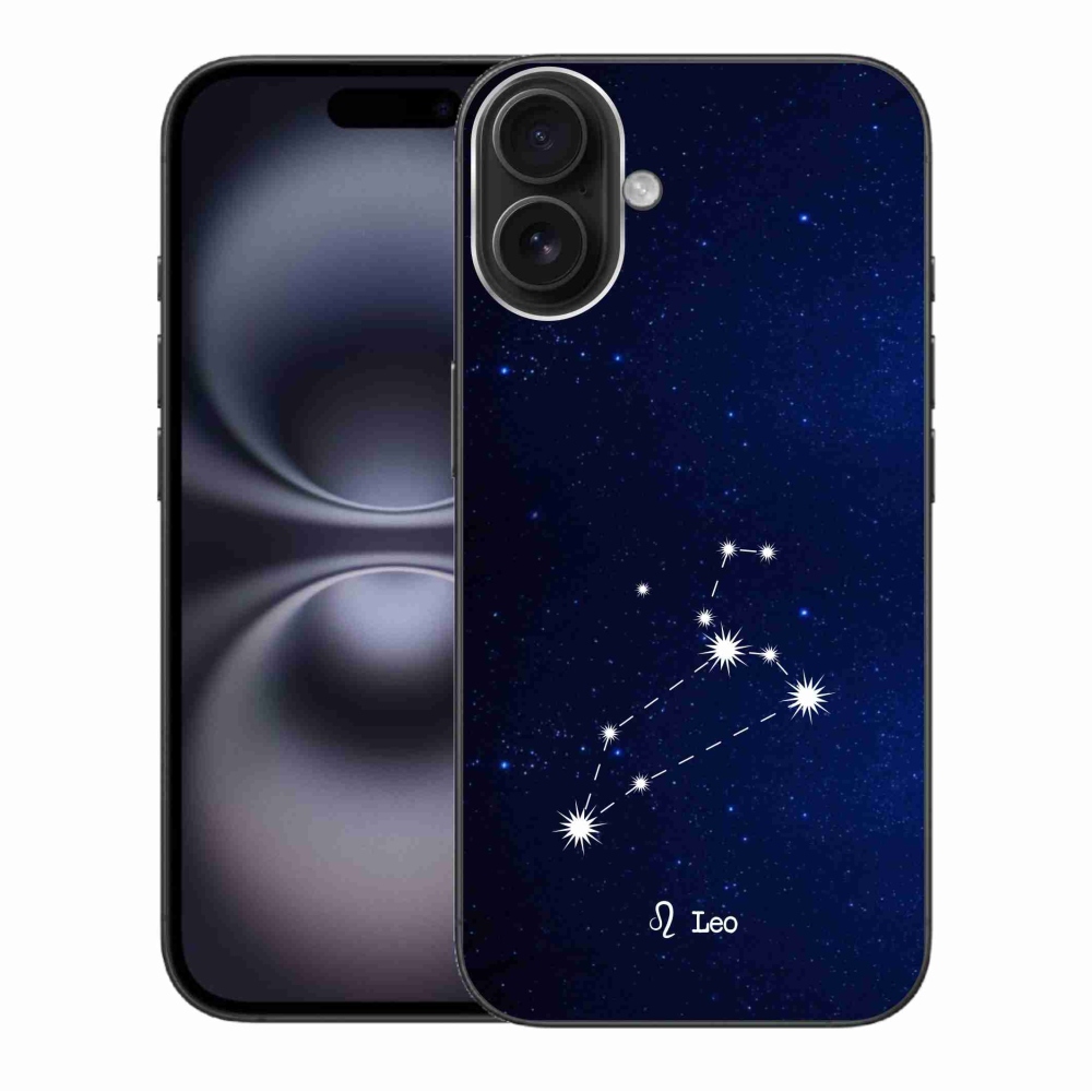 Gelový kryt mmCase na iPhone 16 Plus - souhvězdí Lva