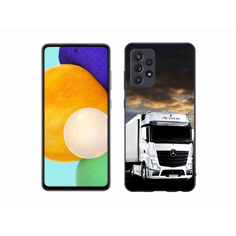 Gelový kryt mmCase na Samsung Galaxy A52/A52 5G - kamion