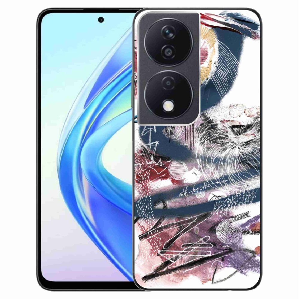 Gelový kryt mmCase na Honor X7b/Honor 90 Smart - abstraktní motiv 28