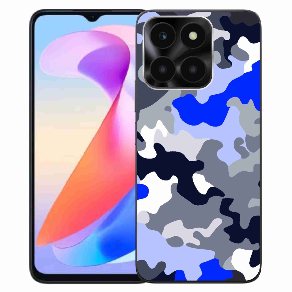 Gelový kryt mmCase na Honor X6a - maskáčový vzor 8