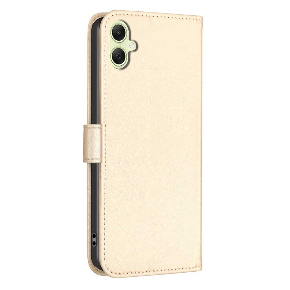 Clover knížkové pouzdro na Samsung Galaxy A06 4G - zlaté