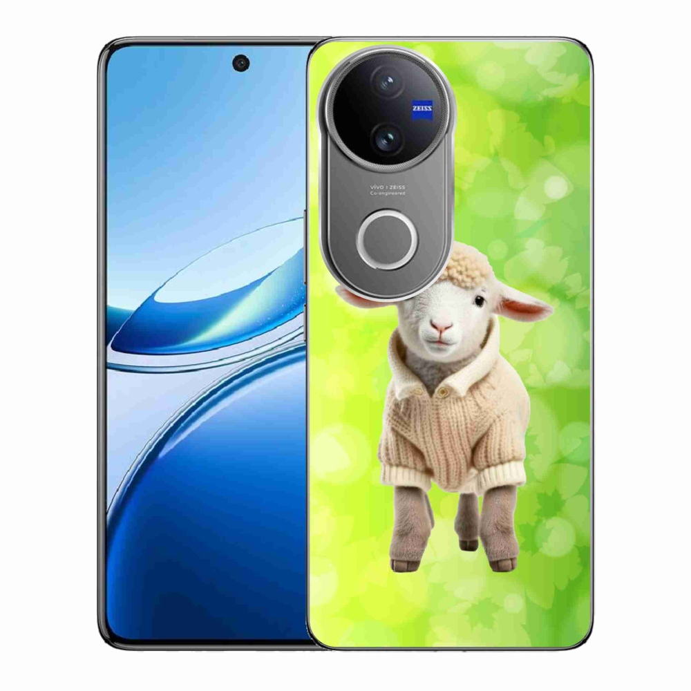 Gelový kryt mmCase na Vivo V50 5G - jehně ve svetru