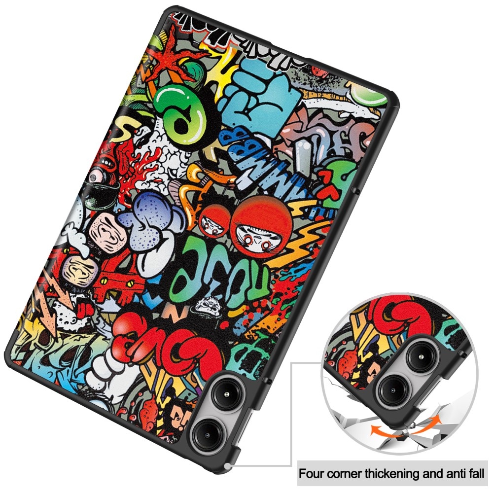 Patte chytré zavírací pouzdro na tablet Xiaomi Redmi Pad Pro 4G/5G - graffiti