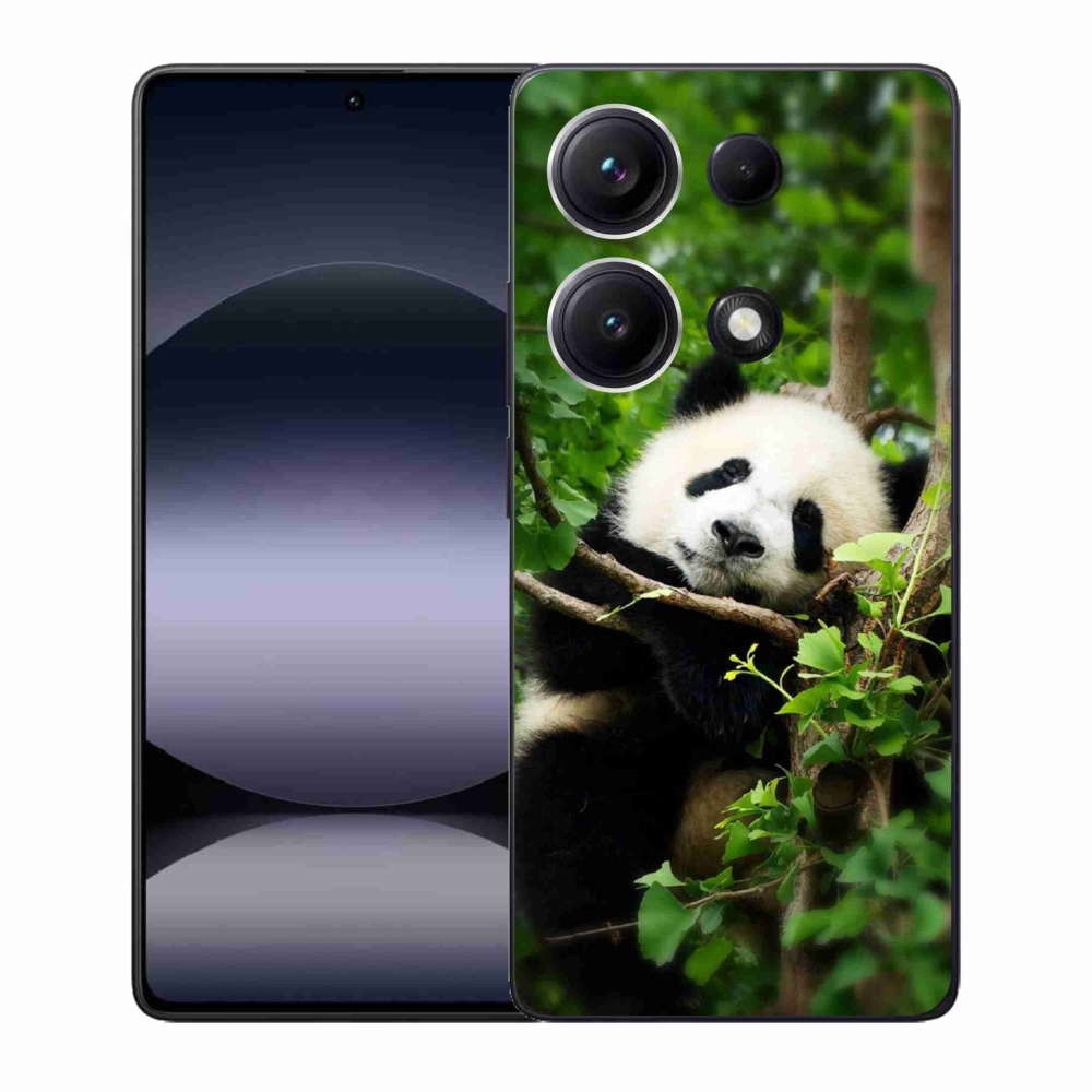 Gelový kryt mmCase na Xiaomi Redmi Note 14S - panda