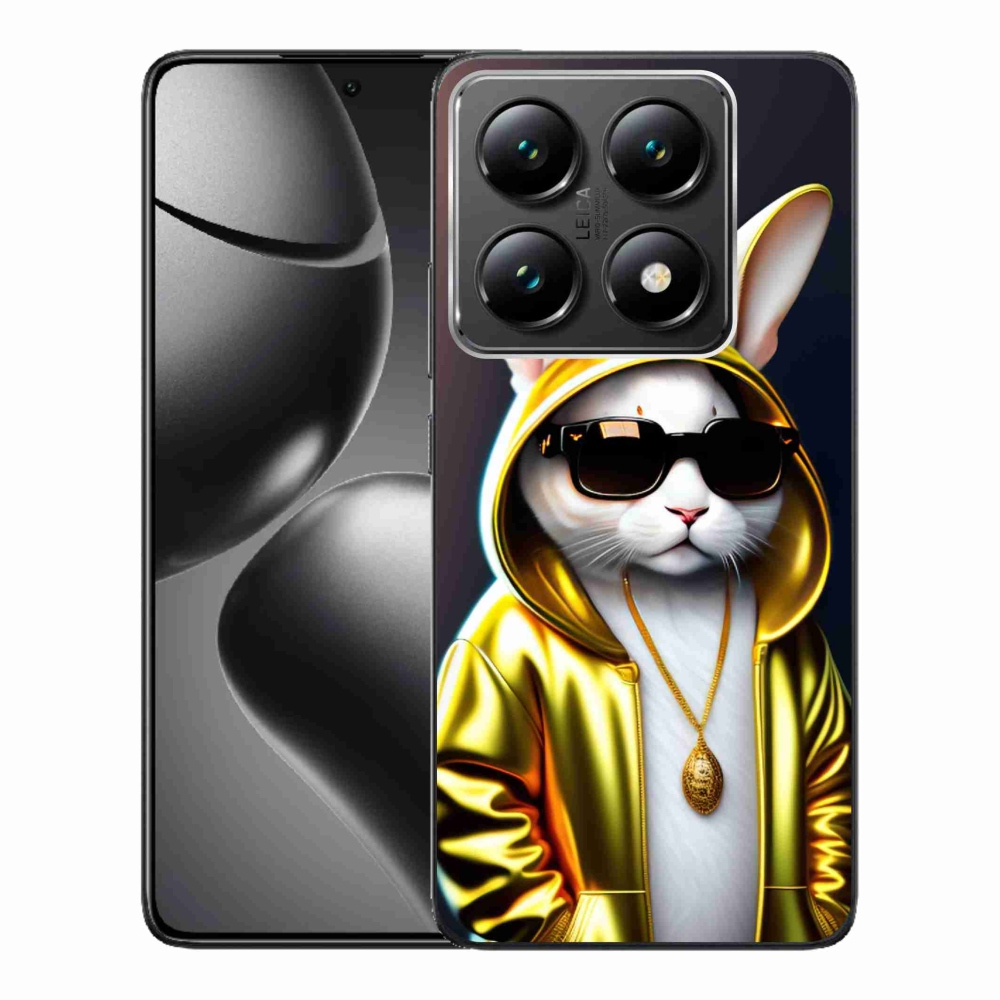 Gelový kryt mmCase na Xiaomi 14T Pro - kočka boss