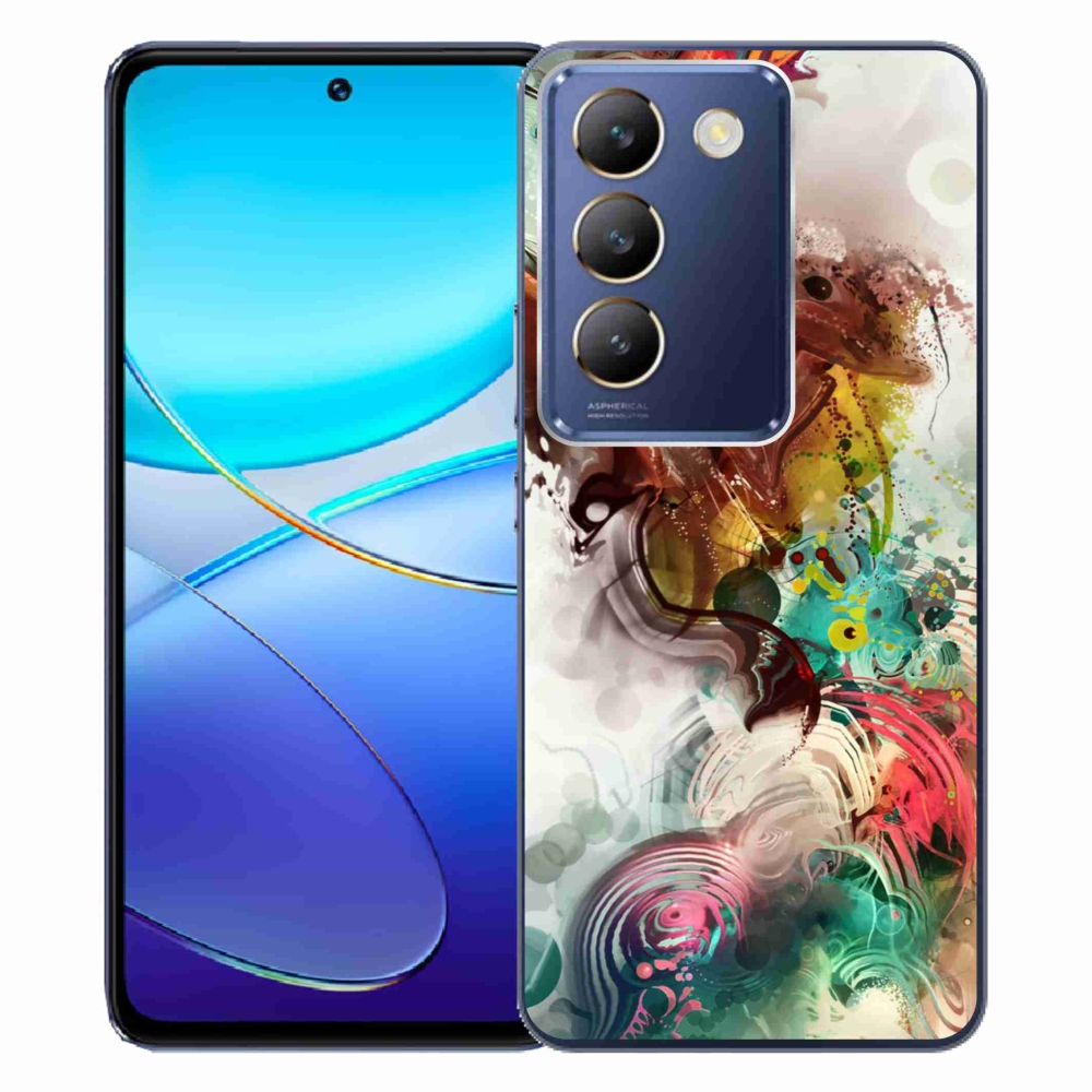 Gelový kryt mmCase na Vivo V40 SE 4G/5G - abstrakt 1