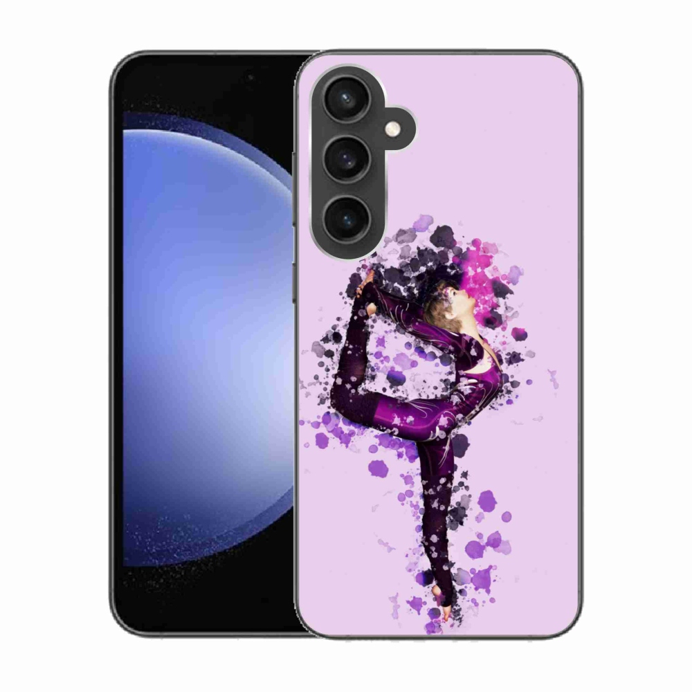 Gelový kryt mmCase na Samsung Galaxy S23 FE - baletka
