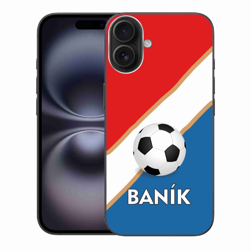 Gelový kryt mmCase na iPhone 16 Plus - Baník