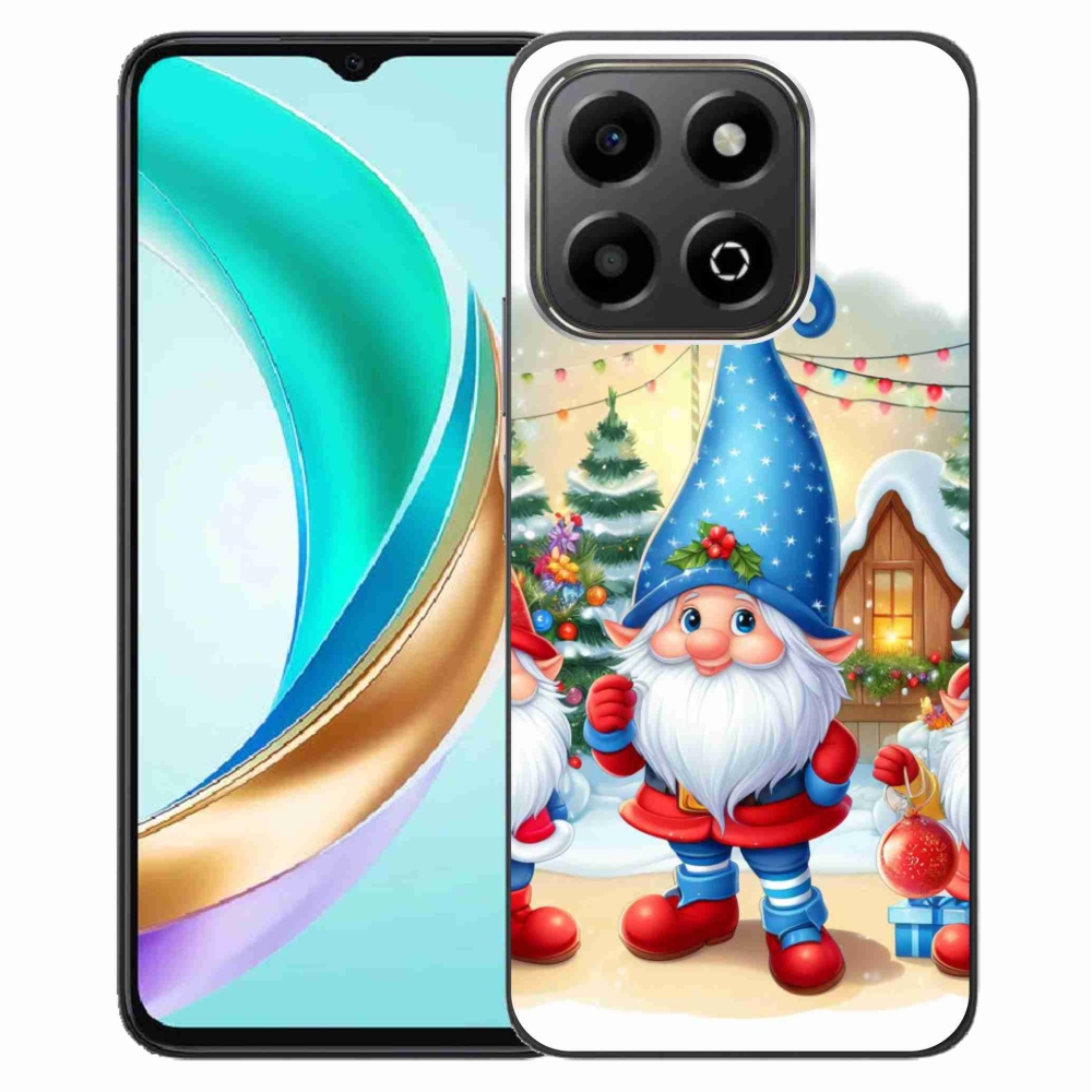 Gelový kryt mmCase na Honor X6b - vánoční skřítci
