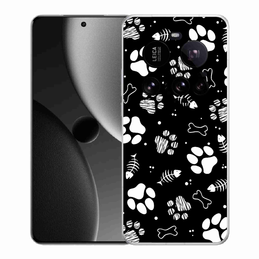 Gelový kryt mmCase na Xiaomi 15 Ultra - psí tlapky