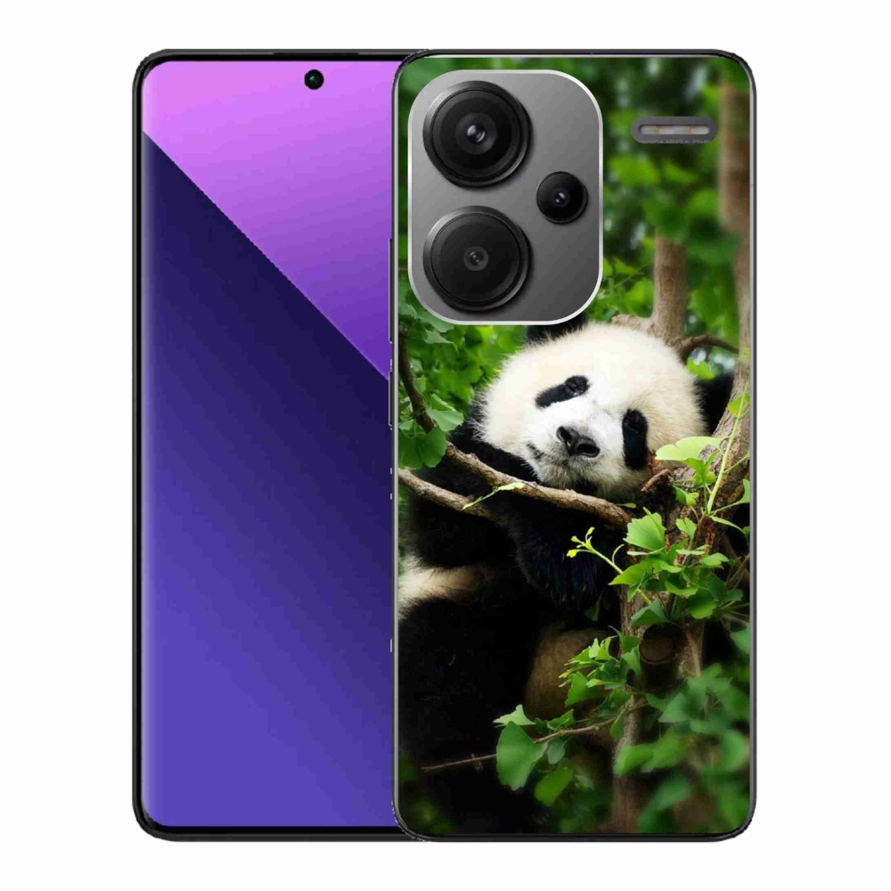 Gelový kryt mmCase na Xiaomi Redmi Note 13 Pro+ 5G - panda