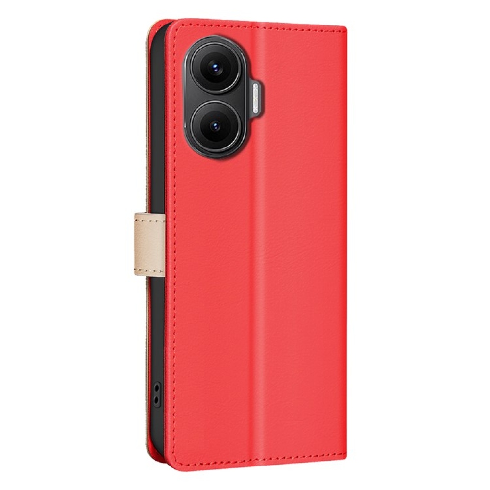 BNF DUO knížkové pouzdro na Xiaomi Poco F7 5G - červené