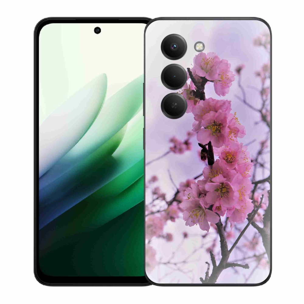 Gelový kryt mmCase na Xiaomi Redmi 15 5G (169mm) - květiny 7