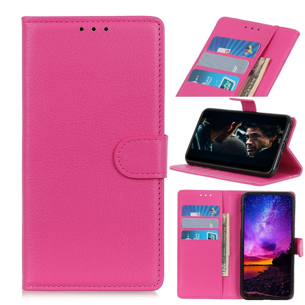 Litchie knížkové pouzdro na Honor 200 Smart 5G - rose