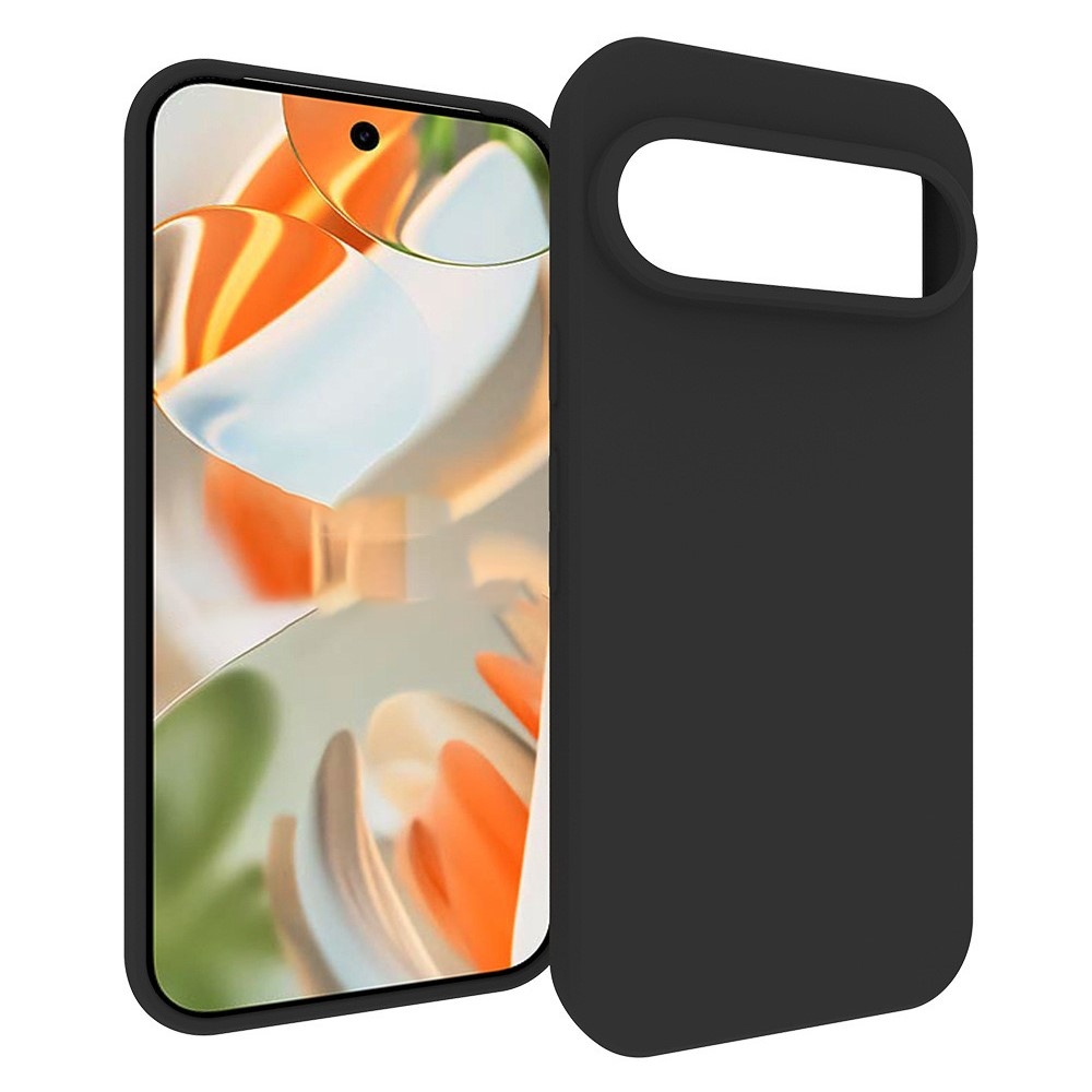 Matný gelový obal na mobil Google Pixel 10 Pro/Pixel 10 - černý