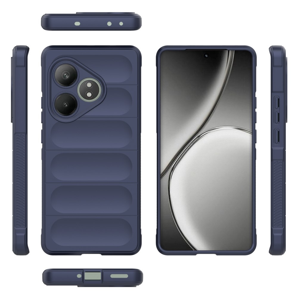 Rugg odolný gelový obal na Realme GT 6 5G/ GT 6T 5G - tmavěmodrý