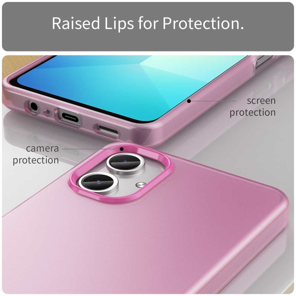 Candys matný gelový obal na Samsung Galaxy A06 4G - rose
