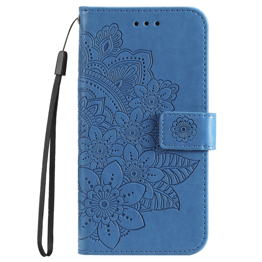 Mandala knížkové pouzdro na Huawei Nova 12 SE - modré
