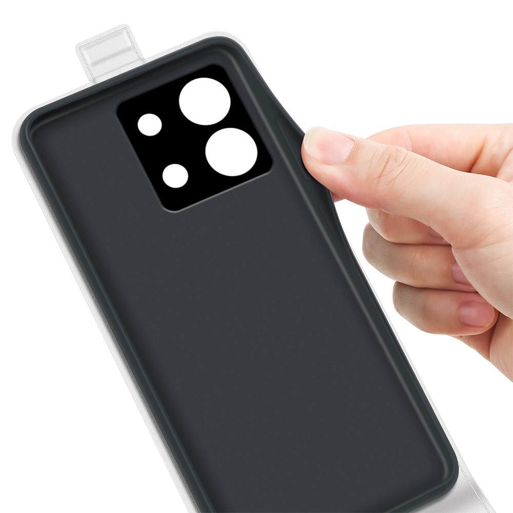 Vertical flipové pouzdro na Xiaomi Redmi Note 13 Pro 5G/Poco X6 5G - bílé