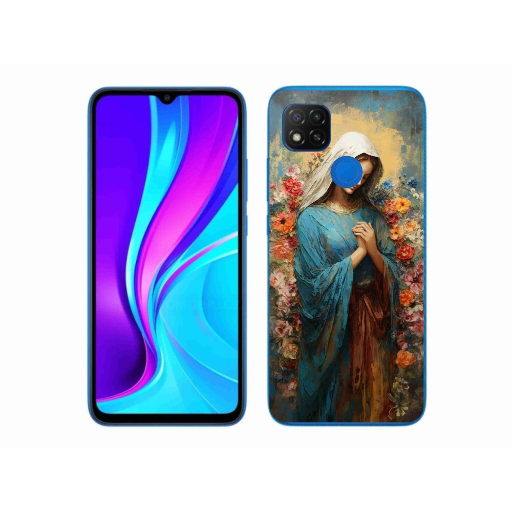 Gelový kryt mmCase na Xiaomi Redmi 9C - svatá žena