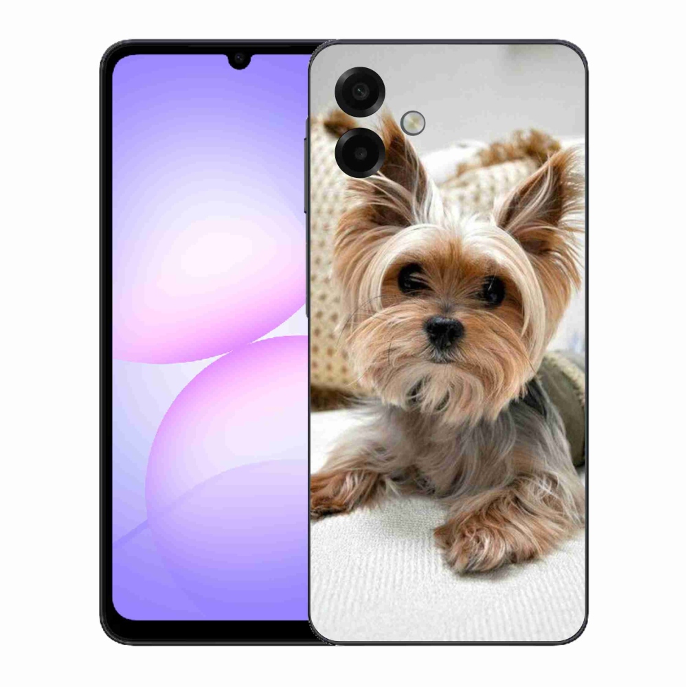 Gelový kryt mmCase na Samsung Galaxy A07 4G - jorkšír 5