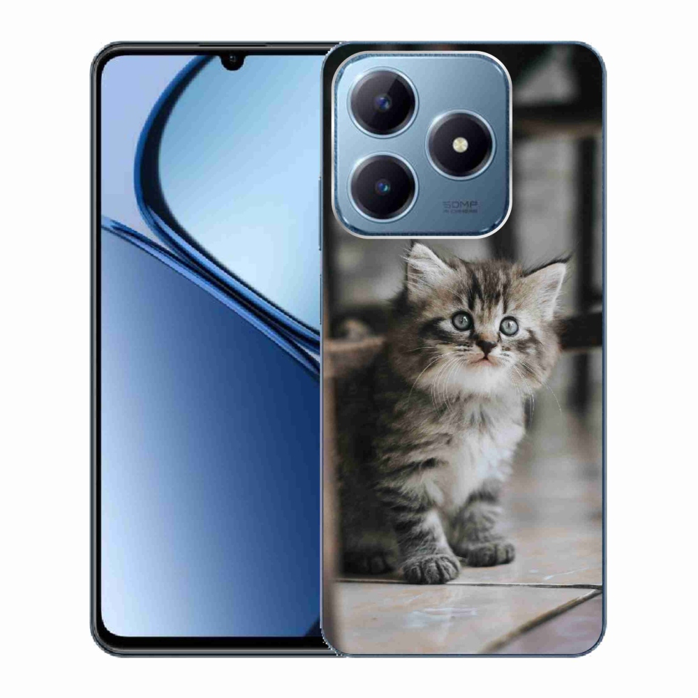 Gelový kryt mmCase na Realme C63 - koťátko