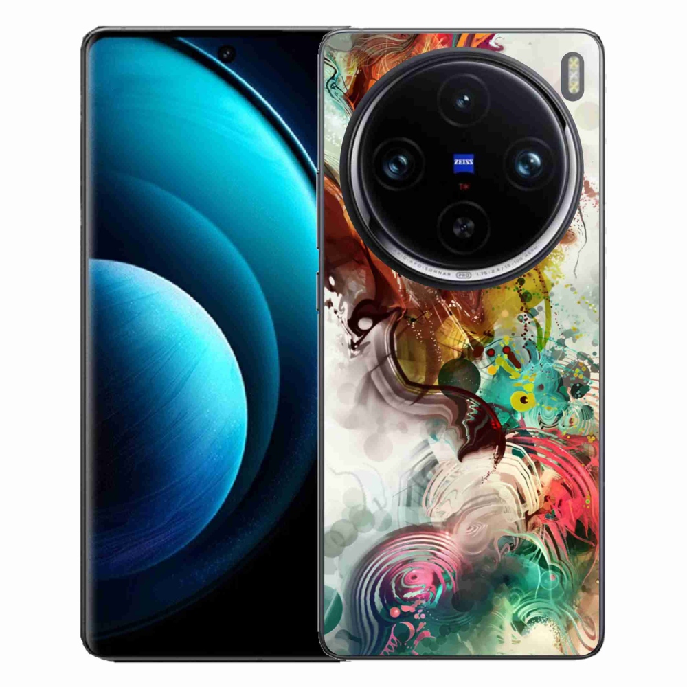 Gelový kryt mmCase na Vivo X100 Pro 5G - abstrakt 1