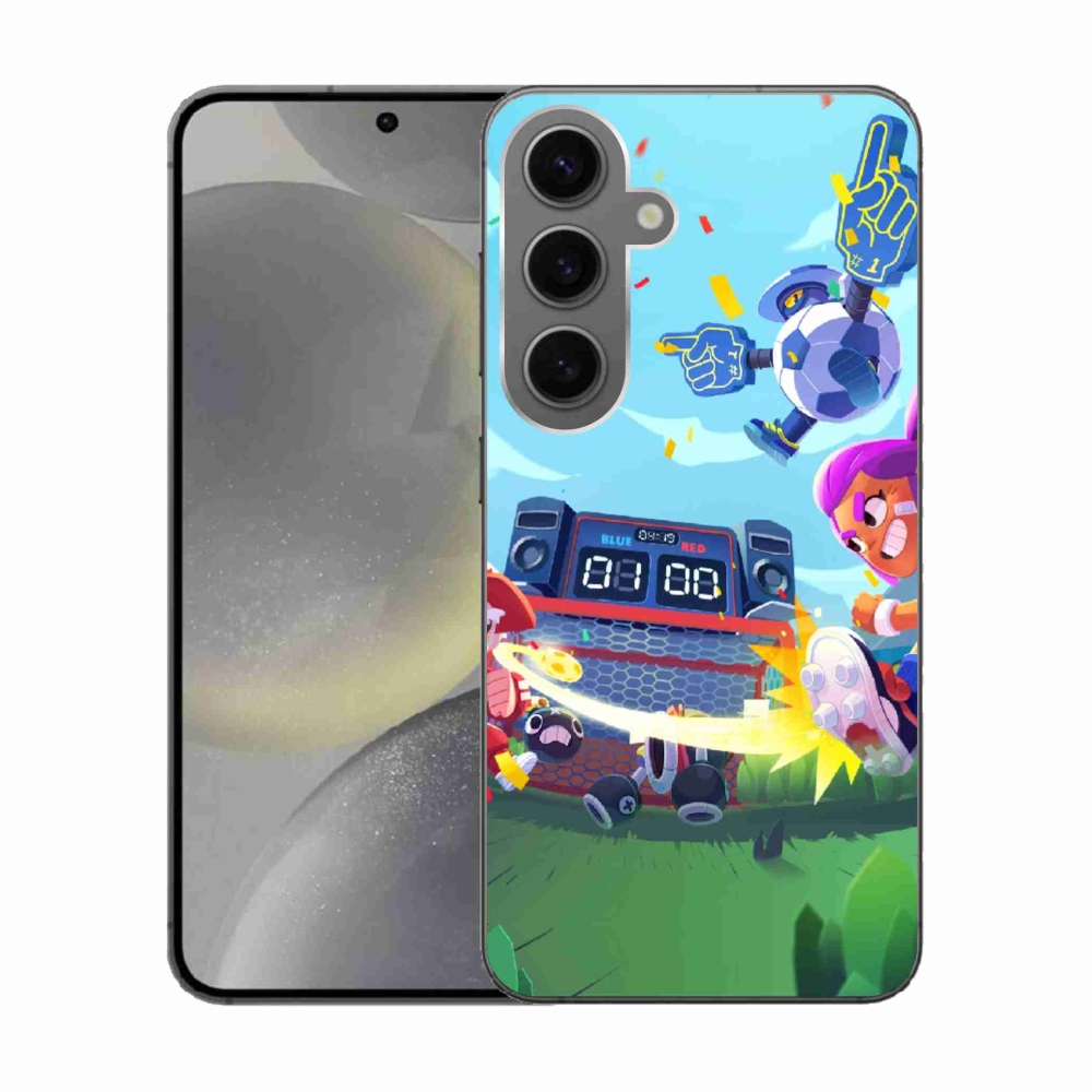 Gelový kryt mmCase na Samsung Galaxy S24 - brawl stars 1