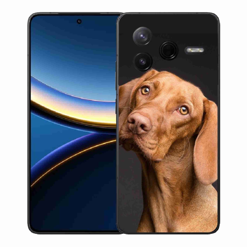 Gelový kryt mmCase na Xiaomi Poco F7 Pro - maďarský ohař