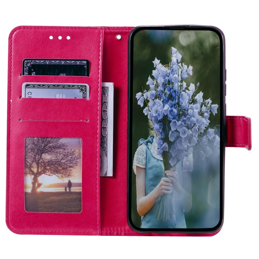 Mandala knížkové pouzdro na Xiaomi Redmi Note 14 - rose