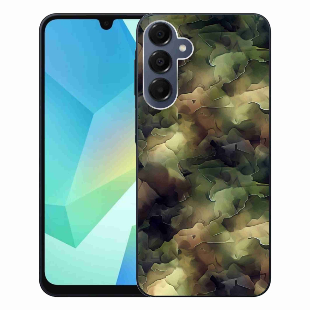 Gelový kryt mmCase na Samsung Galaxy A16 4G/5G - maskáčový vzor 10
