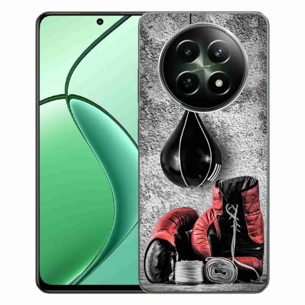 Gelový kryt mmCase na Realme 12 5G/12x 5G - boxovací pytel a rukavice