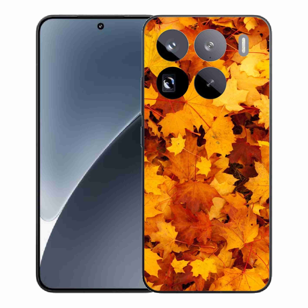 Gelový kryt mmCase na Xiaomi 15 Pro - javorové listy