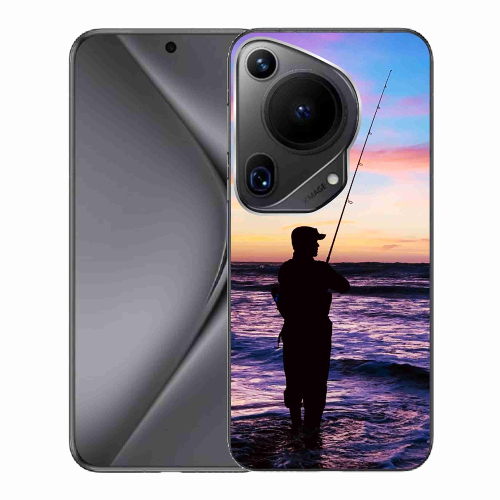 Gelový kryt mmCase na Huawei Pura 70 Ultra - rybaření 1