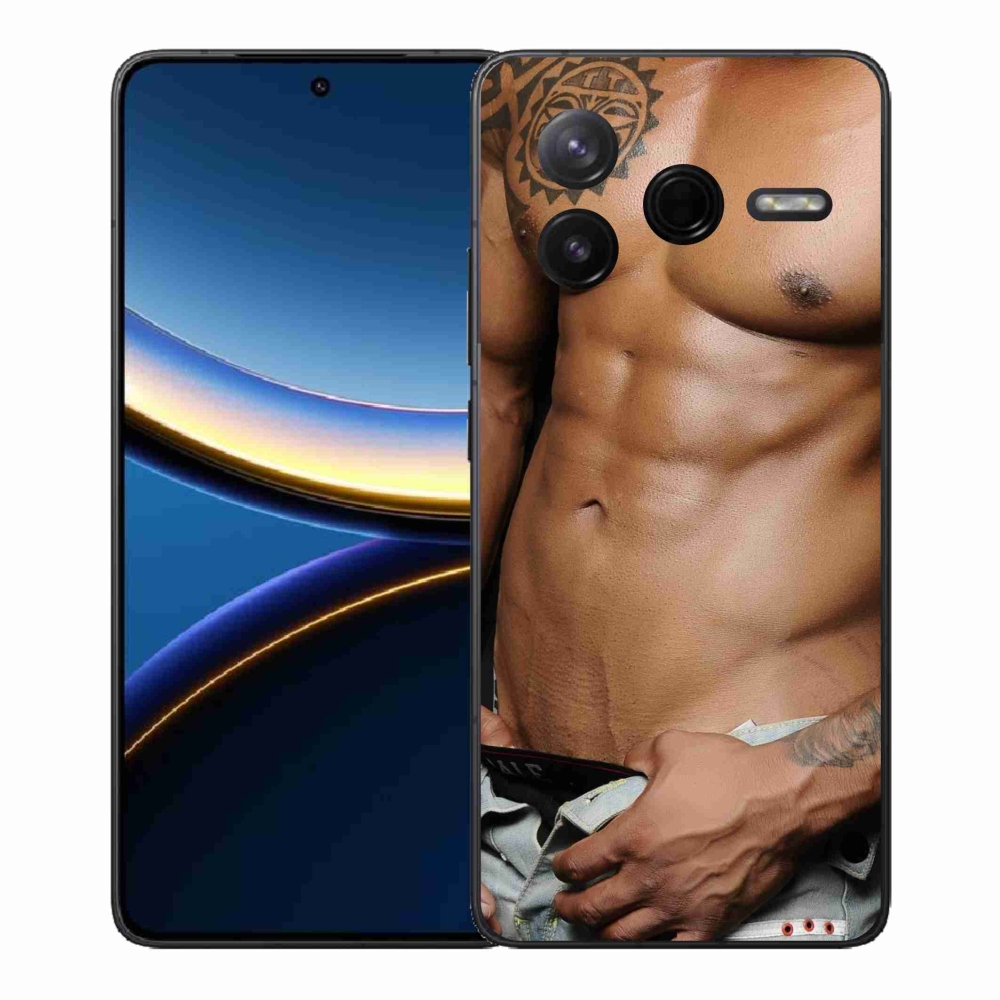 Gelový kryt mmCase na Xiaomi Poco F7 Pro - sexy muž