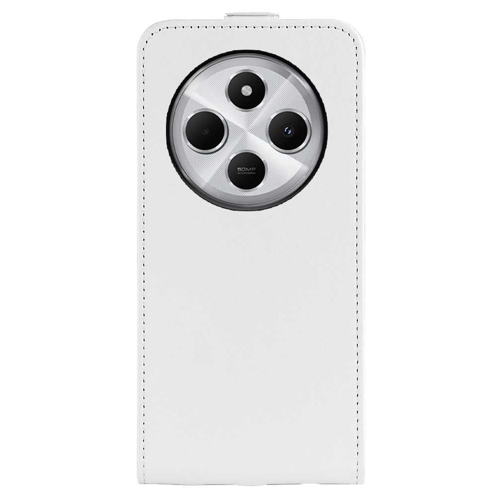 Vertical knížkové pouzdro na Xiaomi Redmi 14C/Poco C75 - bílé